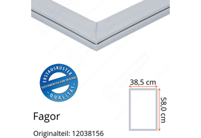 Fagor Türdichtung 58,0 x 38,5 cm Ersatzteil: 12038156 für verschiedene Modelle