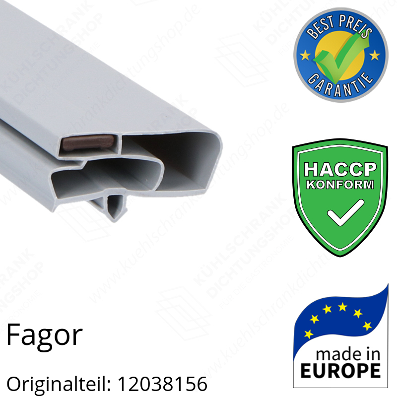 Fagor Türdichtung 58,0 x 38,5 cm Ersatzteil: 12038156 für verschiedene Modelle