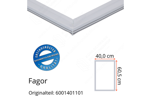 Fagor Türdichtung 60,5 x 40,0 cm Ersatzteil: 6001401101 für verschiedene Modelle
