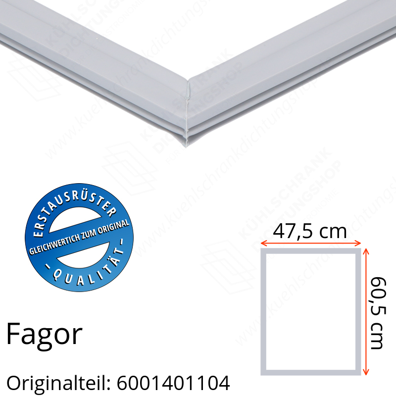Fagor Türdichtung 60,5 x 47,5 cm Ersatzteil: 6001401104 für verschiedene Modelle
