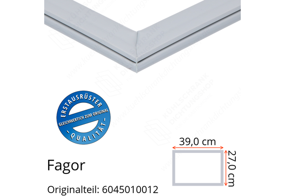 Fagor Schubladendichtung 27,0 x 39,0 cm Ersatzteil: 6045010012 für verschiedene Modelle