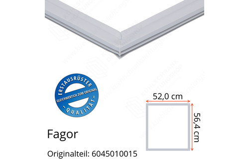 Fagor Türdichtung 56,4 x 52,0 cm Ersatzteil: 6045010015 für verschiedene Modelle