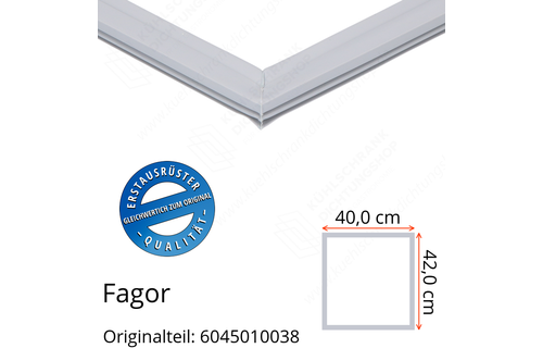 Fagor Schubladendichtung 42,0 x 40,0 cm Ersatzteil: 6045010038 für verschiedene Modelle