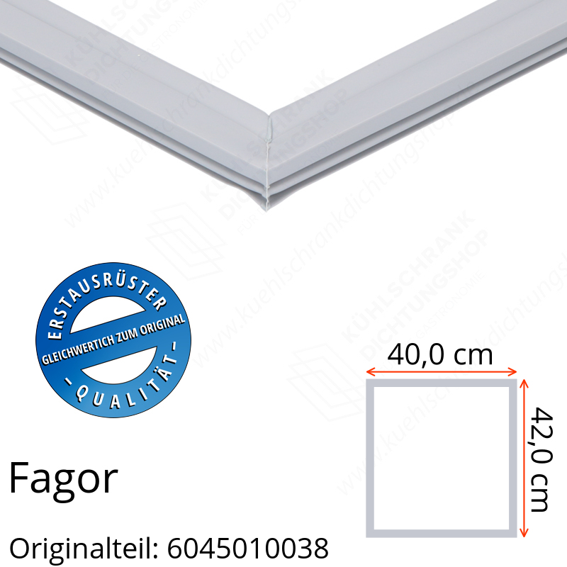 Fagor Schubladendichtung 42,0 x 40,0 cm Ersatzteil: 6045010038 für verschiedene Modelle