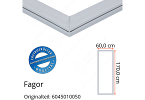 Fagor Türdichtung 170,0 x 60,0 cm Ersatzteil: 6045010050 für verschiedene Modelle