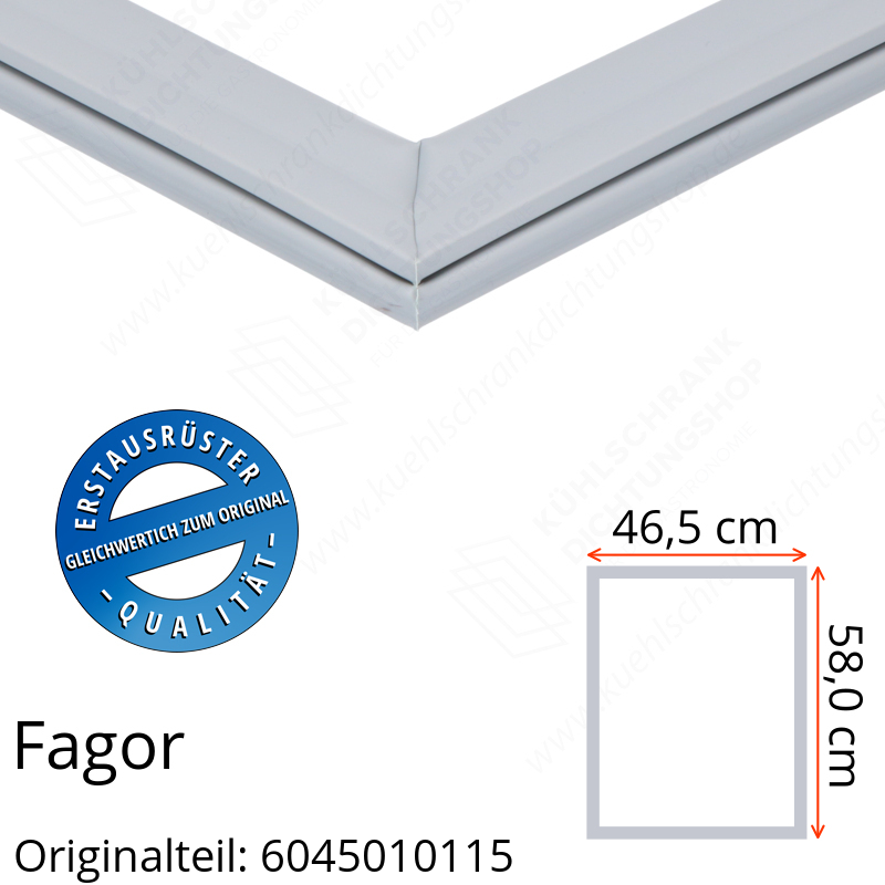 Fagor Türdichtung 58,0 x 46,5 cm Ersatzteil: 6045010115 für verschiedene Modelle