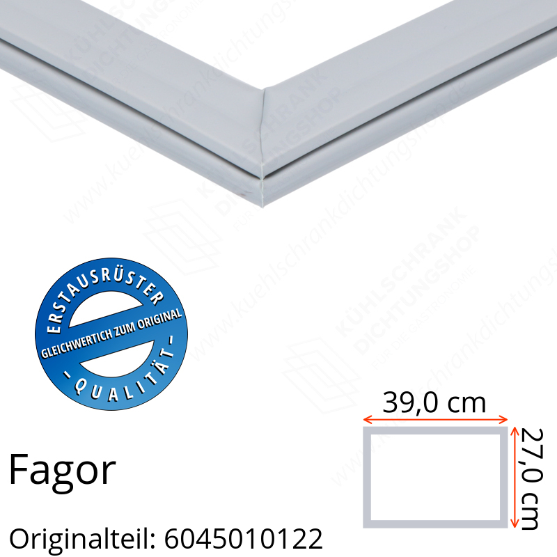 Fagor Schubladendichtung 27,0 x 39,0 cm Ersatzteil: 6045010122 für verschiedene Modelle