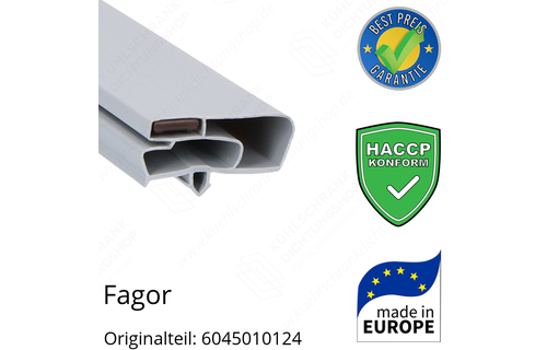 Fagor Türdichtung 77,5 x 46,0 cm Ersatzteil: 6045010124 für verschiedene Modelle