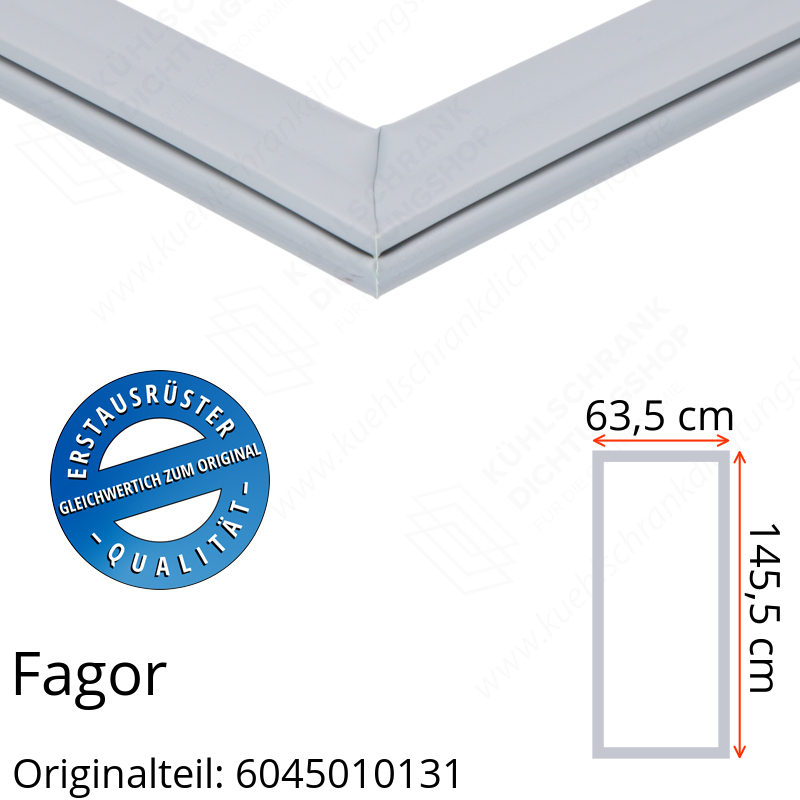 Fagor Türdichtung 145,5 x 63,5 cm Ersatzteil: 6045010131 für verschiedene Modelle