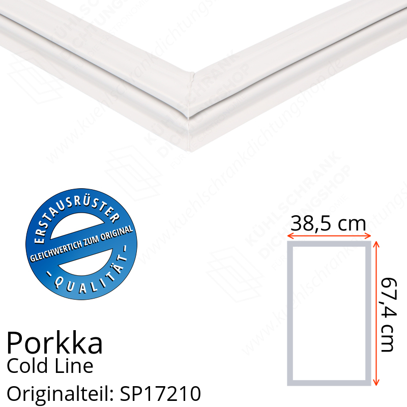 Porkka Cold Line Türdichtung 67,4 x 38,5 cm