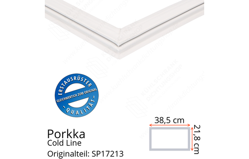 Porkka Cold Line Schubladendichtung 21,8 x 38,5 cm