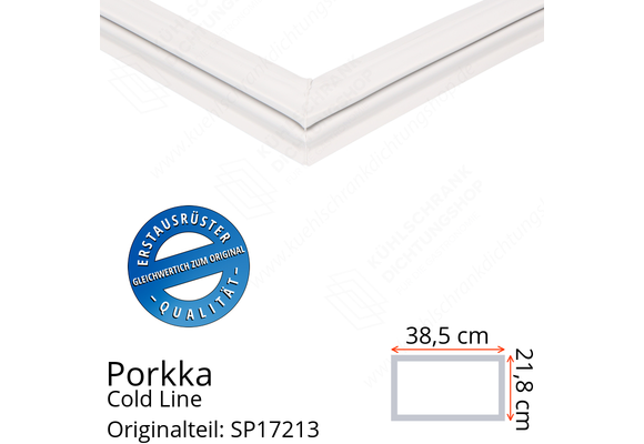 Porkka Cold Line Schubladendichtung 21,8 x 38,5 cm