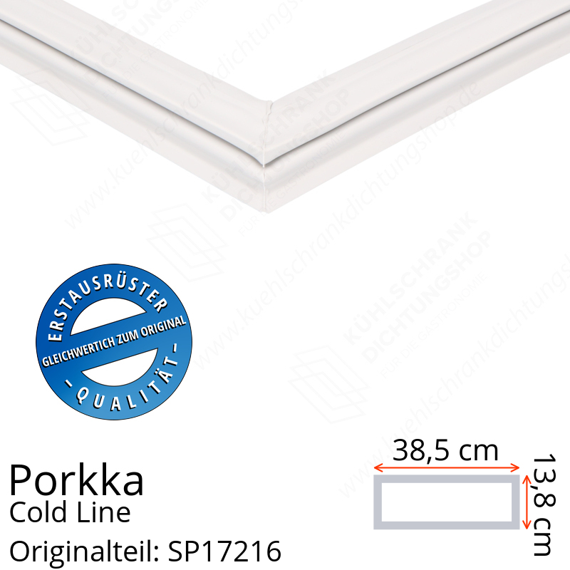 Porkka Cold Line Schubladendichtung 13,8 x 38,5 cm