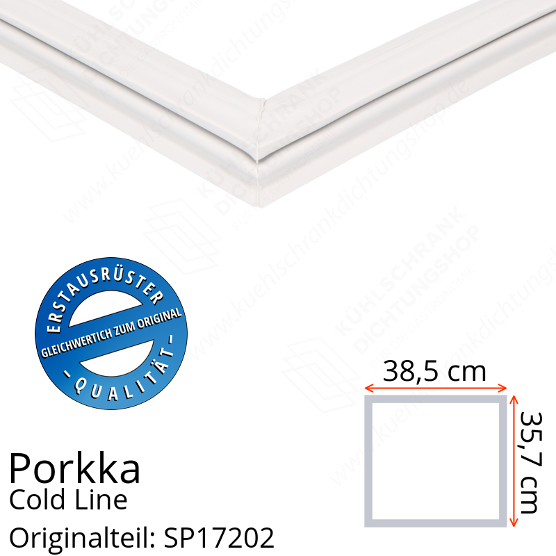 Porkka Cold Line Türdichtung 35,7 x 38,5 cm