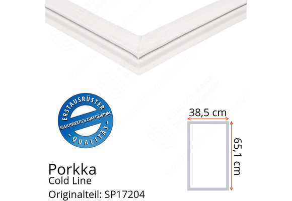 Porkka Cold Line Türdichtung 65,1 x 38,5 cm