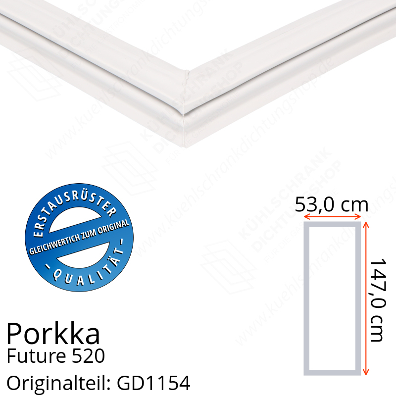 Porkka Future 520 Türdichtung 147,0 x 53,0 cm