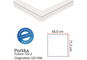 Porkka Future 722-2 Türdichtung 71,5 x 66,0 cm