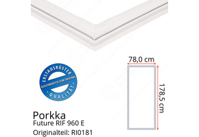 Porkka Future RIF 960 E Türdichtung 178,5 x 78,0 cm