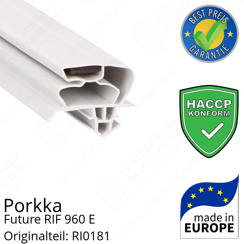 Porkka Future RIF 960 E Türdichtung 178,5 x 78,0 cm