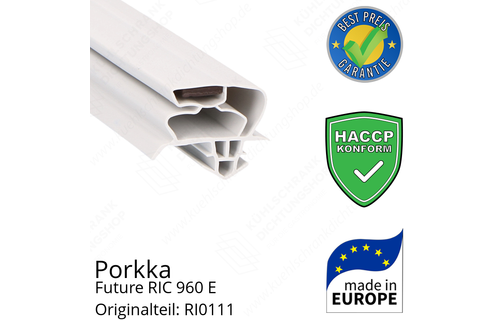 Porkka Future RIC 960 E Türdichtung 183,5 x 78,0 cm