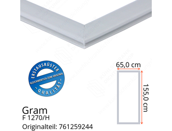 Gram F 1270/H Türdichtung 155,0 x 65,0 cm