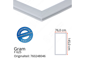 Gram F 625 Türdichtung 145,0 x 76,0 cm