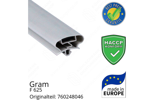 Gram F 625 Türdichtung 145,0 x 76,0 cm