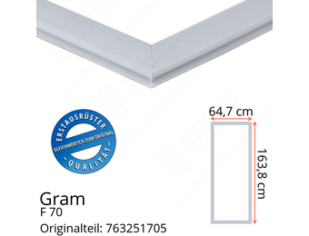 Gram F 70 Türdichtung 163,8 x 64,7 cm