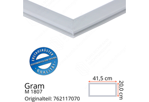 Gram M 1807 Schubladendichtung 20,0 x 41,5 cm