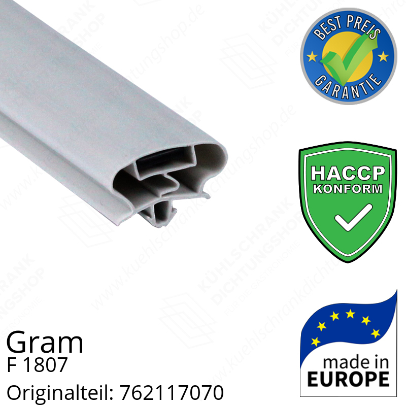 Gram F 1807 Schubladendichtung 20,0 x 41,5 cm