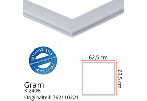 Gram K 2408 Türdichtung 63,5 x 62,5 cm