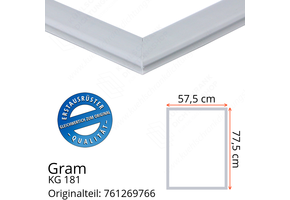 Gram KG 181 Türdichtung 77,5 x 57,5 cm