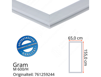 Gram M 600/H Türdichtung 155,0 x 65,0 cm