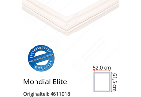 Mondial Elite Türdichtung 61,5 x 52,0 cm Ersatzteil: 4611018 für verschiedene Modelle