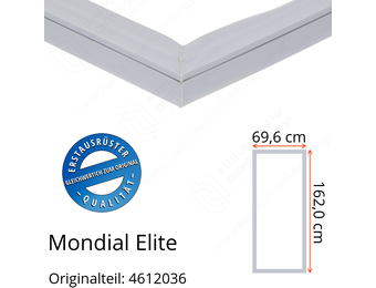 Mondial Elite Türdichtung 162,0 x 69,6 cm Ersatzteil: 4612036 für verschiedene Modelle