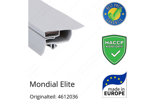 Mondial Elite Türdichtung 162,0 x 69,6 cm Ersatzteil: 4612036 für verschiedene Modelle