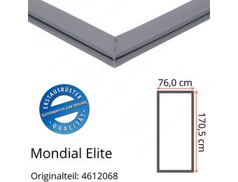 Mondial Elite Türdichtung 170,5 x 76,0 cm Ersatzteil: 4612068 für verschiedene Modelle