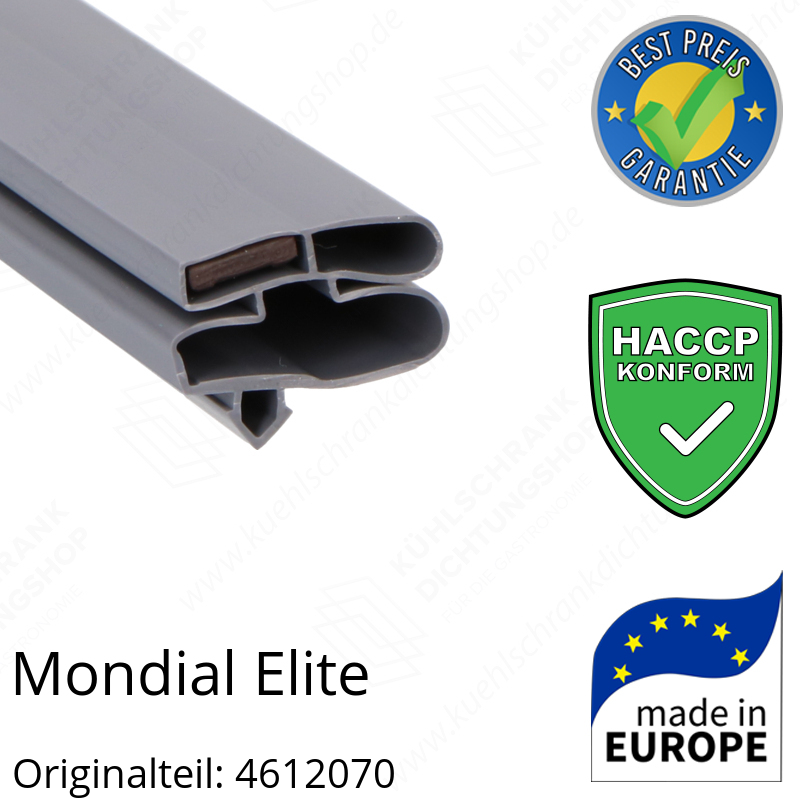 Mondial Elite Türdichtung 144,5 x 57,0 cm Ersatzteil: 4612070 für verschiedene Modelle