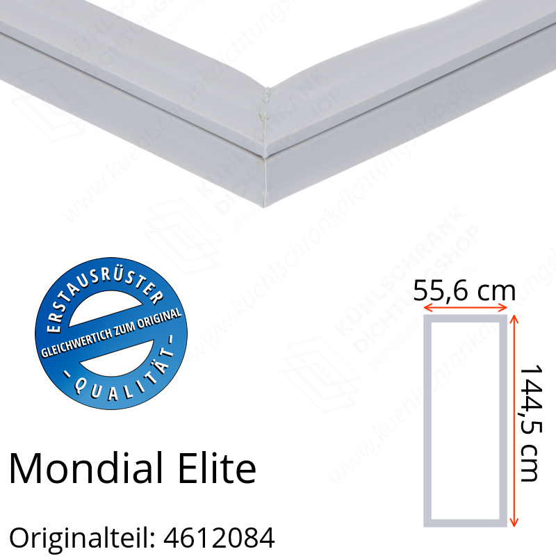 Mondial Elite Türdichtung 144,5 x 55,6 cm Ersatzteil: 4612084 für verschiedene Modelle