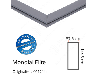Mondial Elite Türdichtung 144,5 x 57,5 cm Ersatzteil: 4612111 für verschiedene Modelle