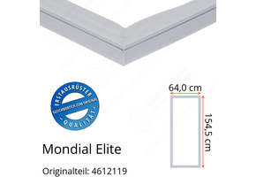 Mondial Elite Türdichtung 154,5 x 64,0 cm Ersatzteil: 4612119 für verschiedene Modelle