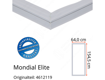 Mondial Elite Türdichtung 154,5 x 64,0 cm Ersatzteil: 4612119 für verschiedene Modelle