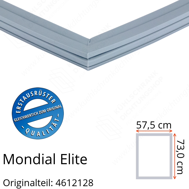 Mondial Elite Türdichtung 73,0 x 57,5 cm Ersatzteil: 4612128 für verschiedene Modelle
