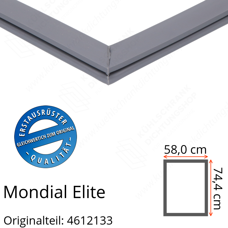 Mondial Elite Türdichtung 74,4 x 58,0 cm Ersatzteil: 4612133 für verschiedene Modelle