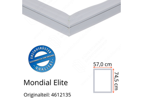 Mondial Elite Türdichtung 74,5 x 57,0 cm Ersatzteil: 4612135 für verschiedene Modelle