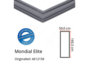 Mondial Elite Türdichtung 166,5 x 59,0 cm Ersatzteil: 4612158 für verschiedene Modelle