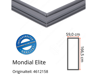 Mondial Elite Türdichtung 166,5 x 59,0 cm Ersatzteil: 4612158 für verschiedene Modelle