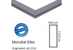Mondial Elite Türdichtung 172,0 x 59,0 cm Ersatzteil: 4612163 für verschiedene Modelle