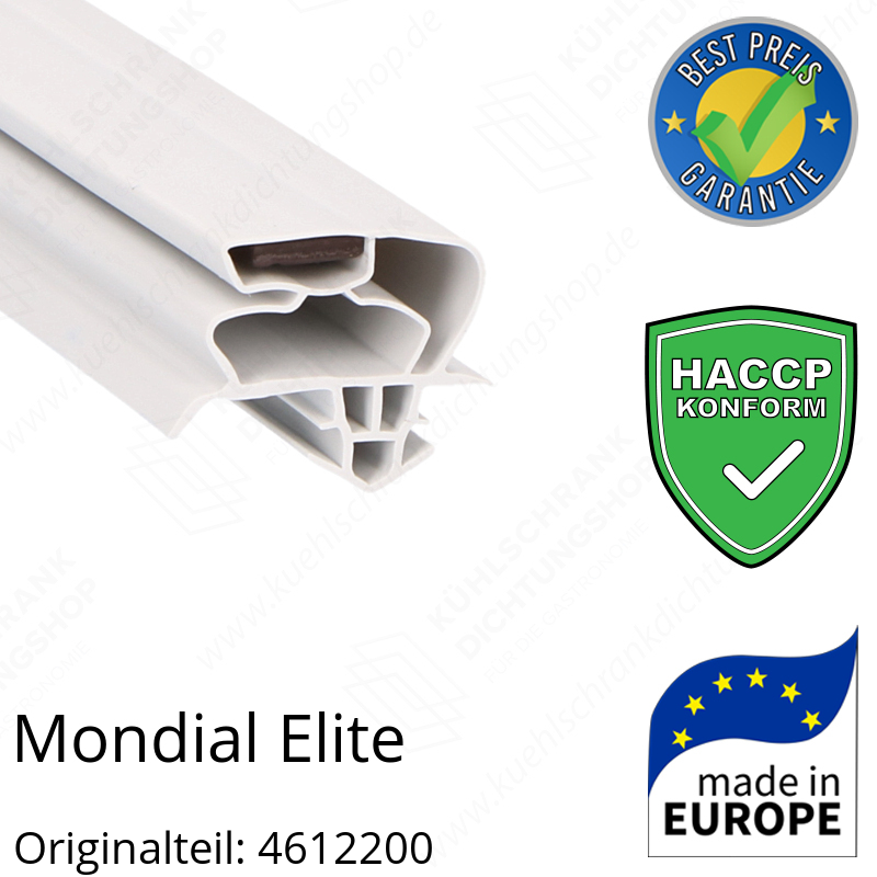 Mondial Elite Türdichtung 158,6 x 59,2 cm Ersatzteil: 4612200 für verschiedene Modelle