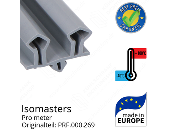 Isomasters Dichtungsgummi für Drehtür pro Meter Ersatzteil: PRF.000.269